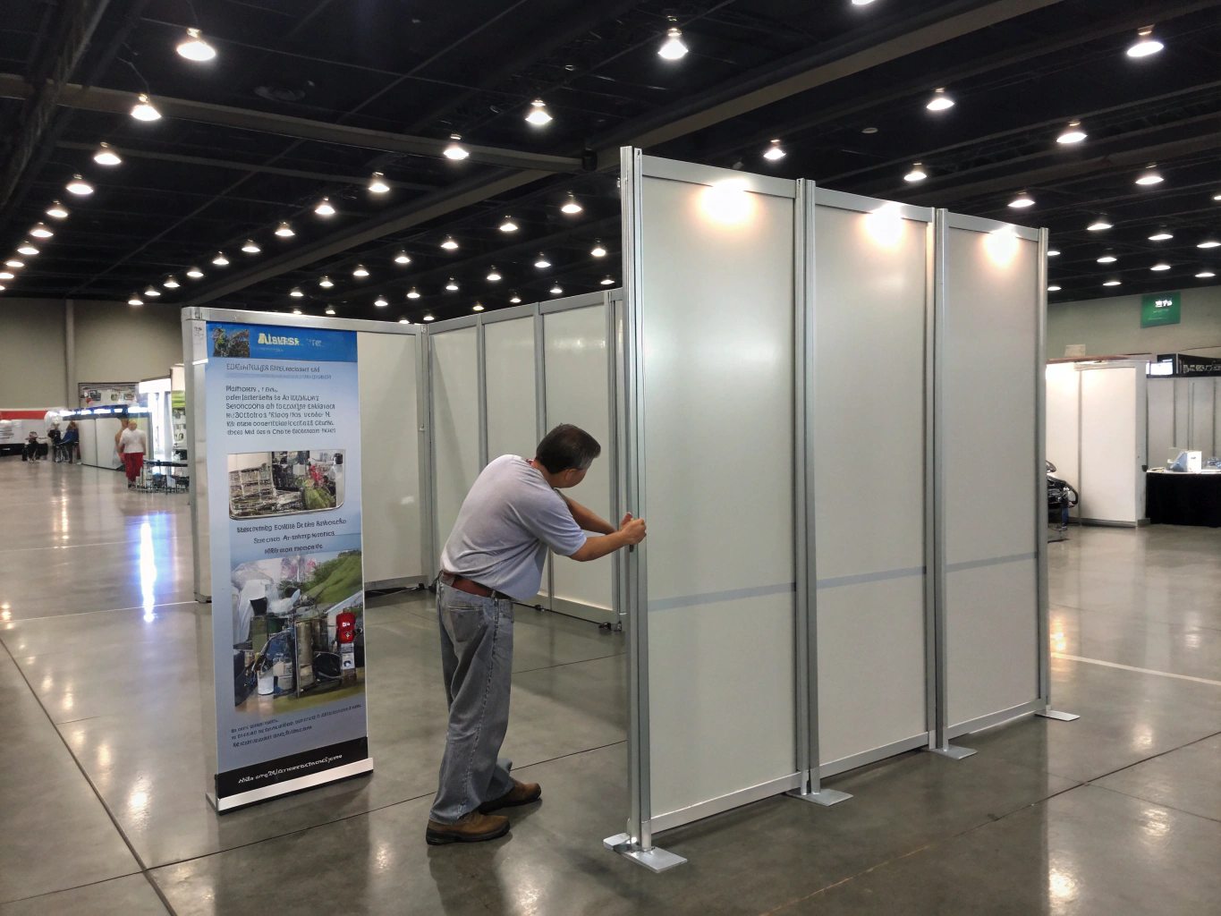 Sistem roll-up expozițional cu print vibrant