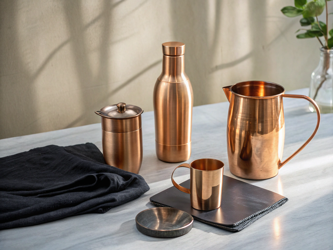Set căni și termosuri metalice gravate laser