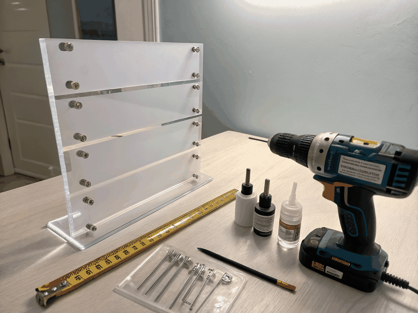 Illuminated signage box assembly in Drobeta-Turnu Severin workshop